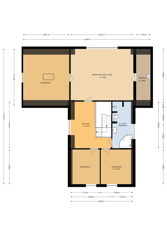 mediumsize floorplan